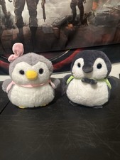 Soft Fat Penguin Plush Toy Cute Penguin Bundle Doll Lot Of 2