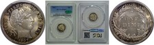 1907 Barber Dime PCGS MS-66+ CAC