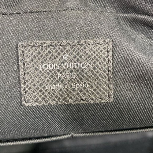 Louis Vuitton Taiga Messenger Bag Anton Ardoise Leder Quiet Luxus Crossbody - Bild 13 von 15