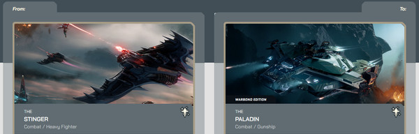 Star Citizen - Ship  Upgrade - Stinger to Paladin Warbond Edition
