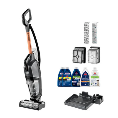 CrossWave HYDROSTEAM PLUS Wet Dry Vac [EXCLUSIVE BUNDLE] (Model #3518)
