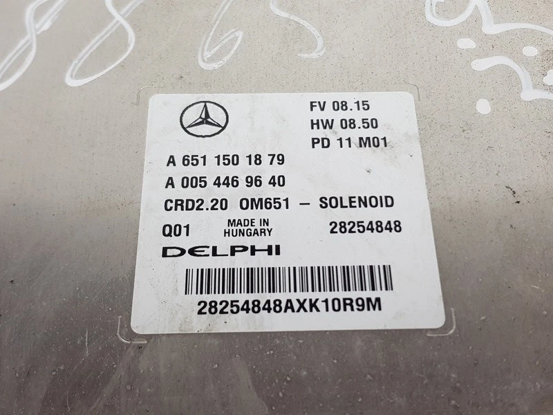 A6511501879 centralita motor uce para MERCEDES-BENZ VIANO 639 2.2 CDI 2333651 - Immagine 4 di 4