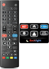 Backlit Remote for LG Smart TV, Universal Replacement for All LG TV Remote Contr