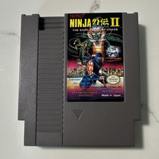 Tecmo Ninja Gaiden II The Dark Sword of Chaos NES Cartridge NTSC-U/C 1990