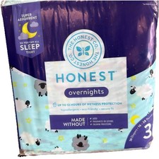 The Honest Company Overnights Diapers Size 3, 26 Count, 16-28 Pounds