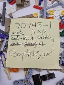 2015 LEGO Ninjago: Anacondrai Crusher (70745) COMPLETE w Figs NO Manual Box READ