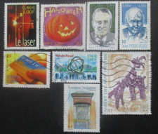 FRANCE N°3424 - 3426 au 3428 - 3430 - 3434 - 3435 et 3441 oblitérés