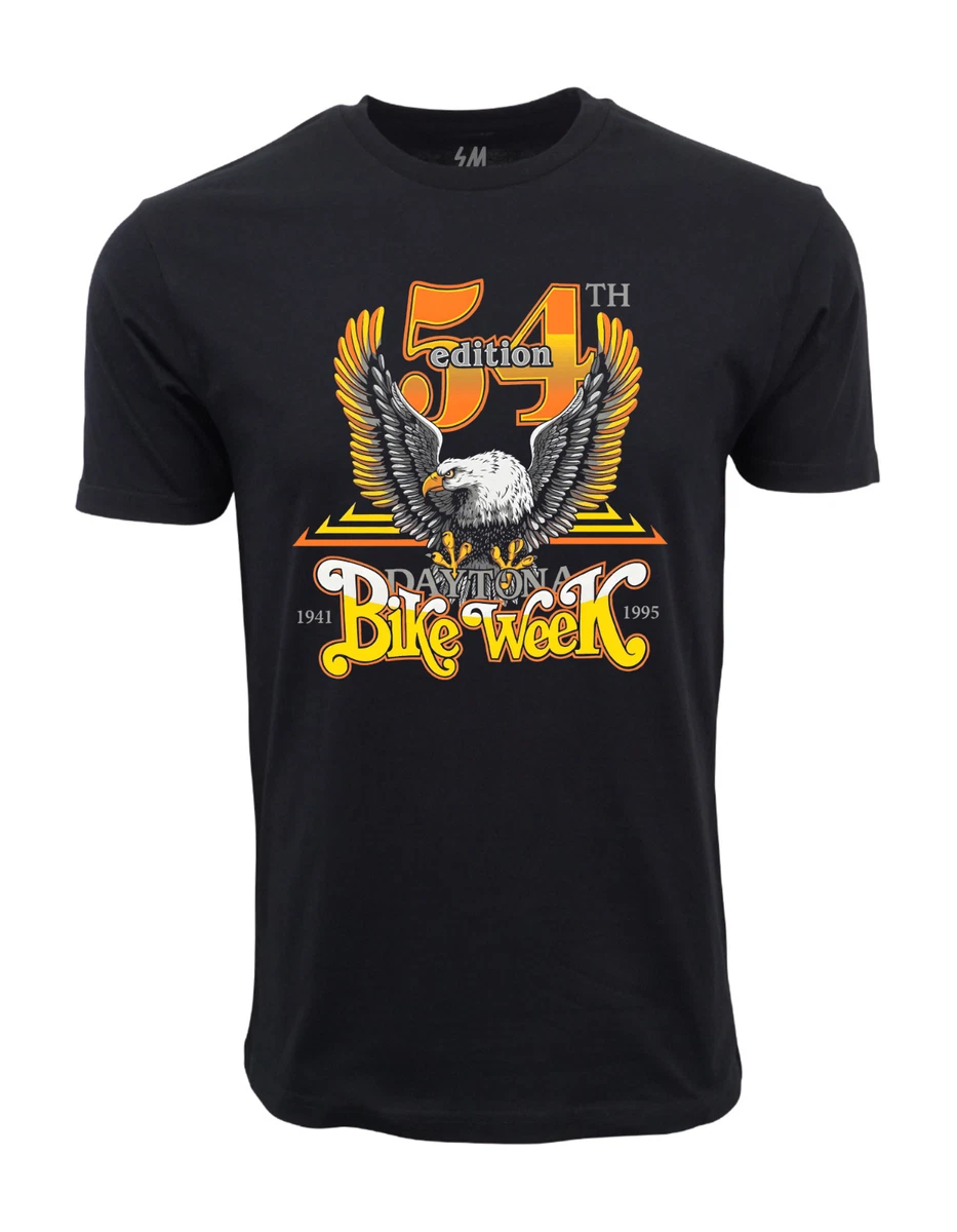 2015 Daytona Beach Bike Week FL Florida Motorcycle All Over Polyester Shirt L La
