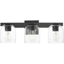 Maxim Lighting 21233CLBK Scoop Bathroom Vanity Light Black