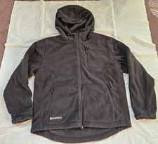 BAERSKIN Hoodie Fleece Tactical Full Zip Jacket SZ 2XL Black Hunting