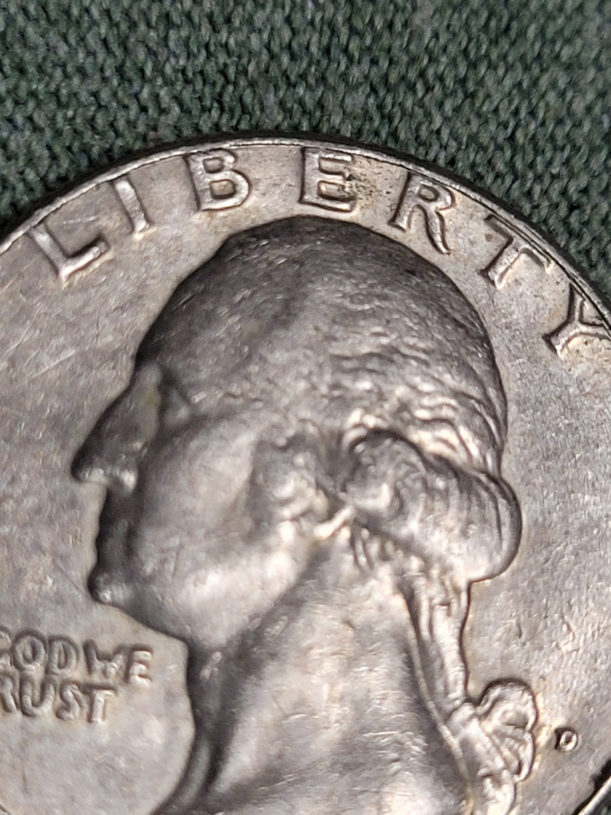Rare 1982D Washington Quarter Errors-COD-Filled Mint Mark-DDOs Numbers ...