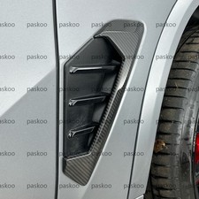 Dry Carbon Kotfl�gel Lufteinl�sse Abdeckung Add-on F�r BMW X5 X5M G05 F95 LCI