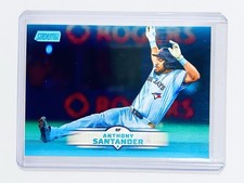 ANTHONY SANTANDER  BLUE JAYS  LIGHT BLUE FOIL  INVESTMENT CARD  MVP  #143
