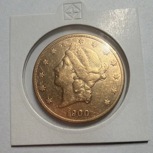 1900 $20 Liberty Head Double Eagle Gold Coin San Francisco Mint