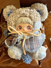 Llavero de felpa MayMei Tiny Bear Cookie confirmado (Blue Ramune)