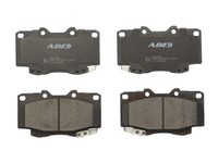 Vorderachse Abe C12130ABE Bremsbelagsatz, Scheibenbremse FüR Toyota