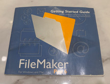 File Maker Pro 6 Users Guide Getting Started Guide FREE SHIPPING