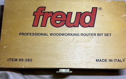 FREUD PROFESSIONAL ROUTER BIT SET 99-280 MADE IN ITALY | eBay