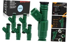 0280150558 0280155968 6PCS 42lbs Fuel Injector Green 440CC EV1 42 lb/hr 