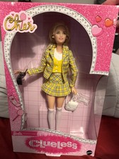Barbie Signature Clueless Cher Doll Yellow Plaid Outfit Mattel NRFB