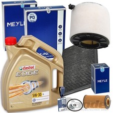MEYLE FILTERSET+MANNOL 5W30 ÖL für AUDI A4 B9 A5 F53 F5P F5F Q5 FYB FYG TDI