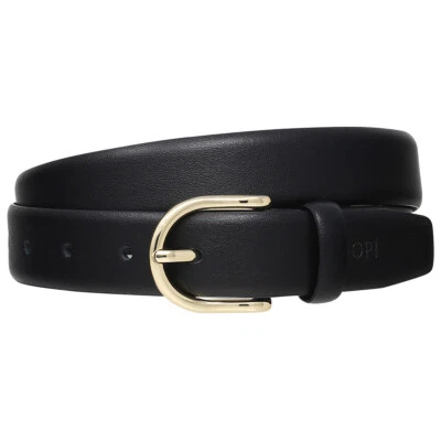 Joop! Damen Leder Jeans Gürtel Belt Frauen Ledergürtel schwarz black 8330/001