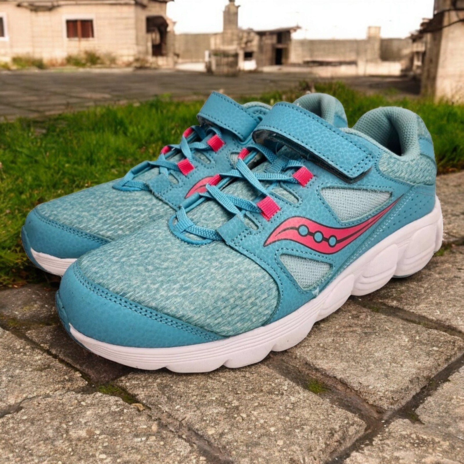 SAOLA Scarpe da ginnastica Saucony Kotaro 4 A C Big Girl 6 blu rosa sneakers casual scuola