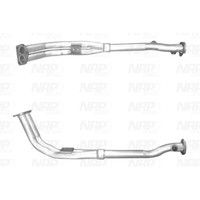 NAP carPARTS Abgasrohr Passend FüR Volvo 940 944 2.3 945 745 2.0 CAF10552