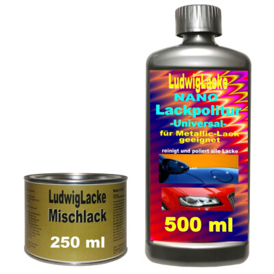 250ml Autolack spritzfertig für BMW Dakargelb BMW1065 FreiHaus und Politur