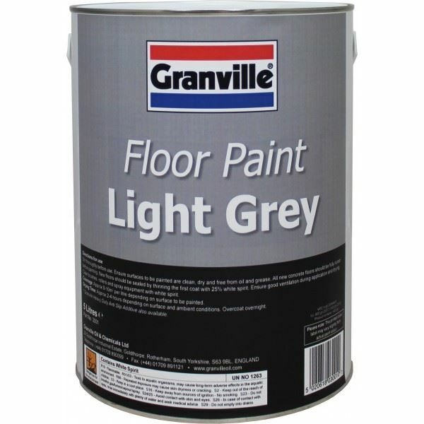 Light Grey Floor Paint 5 Litre Granville 3001b For Sale Online Ebay
