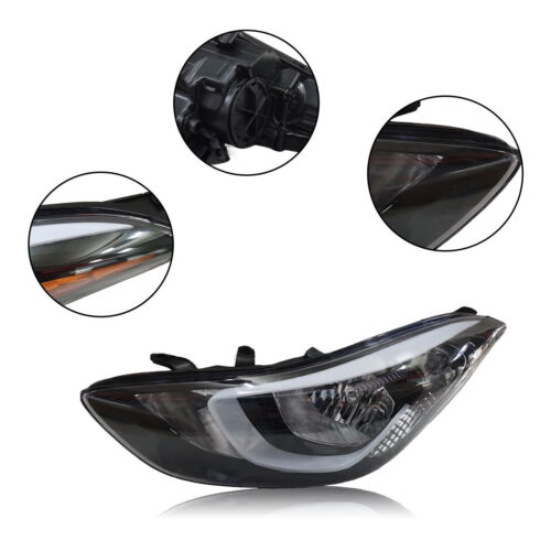 For 2014 2015 2016 Hyundai Elantra Driver Side Halogen OEM Headlight Headlamp
