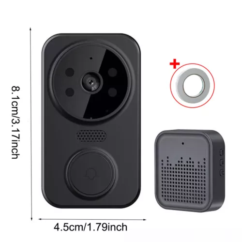 Wireless Smart Video Doorbell Wibell Security Intercom HD Video Camera Door Bell - Picture 2 of 14