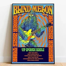 Blind Melon Summer Tour 2025 Rock Band Live Music Wall Decor Poster, No Frame