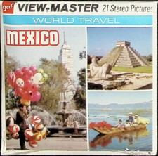 MEXICO 3d View-Master 3 Reel Packet NEW SEALED