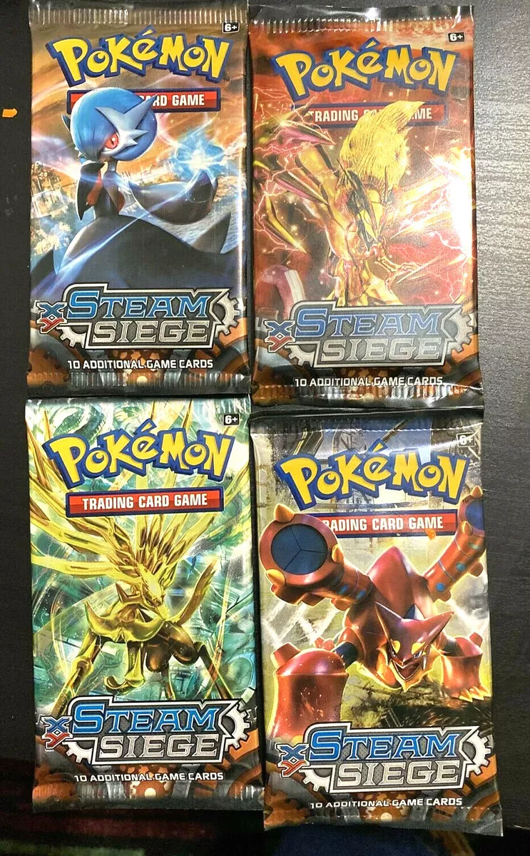 OPENING 3 EPIC POKEMON TCG STEAM SIEGE BOOSTER BOXES!