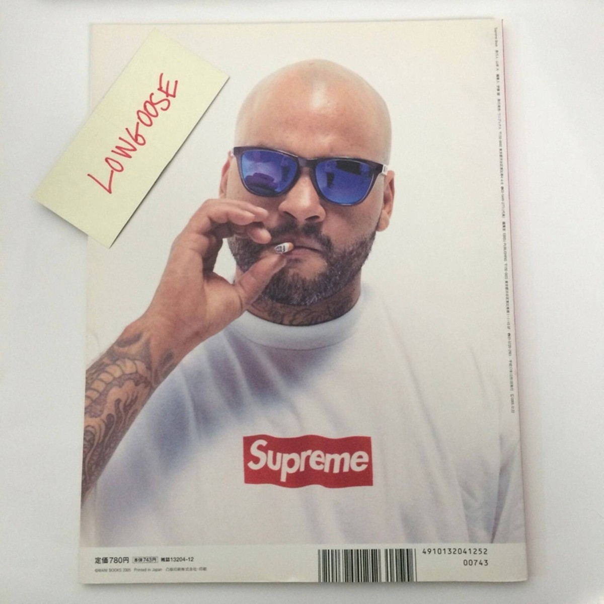 2005 Supreme Book Vol 1 Magazine Look Book Japan w/ Stickers