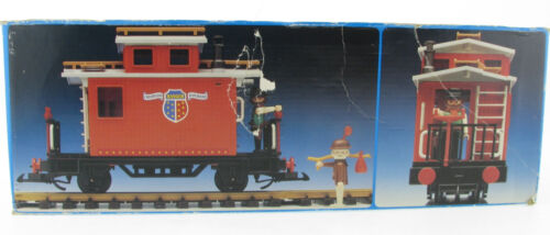 PLAYMOBIL 4123 Caboose in OVP Waggon für Steaming Mary Western Eisenbahn Spur G - Bild 16 von 24