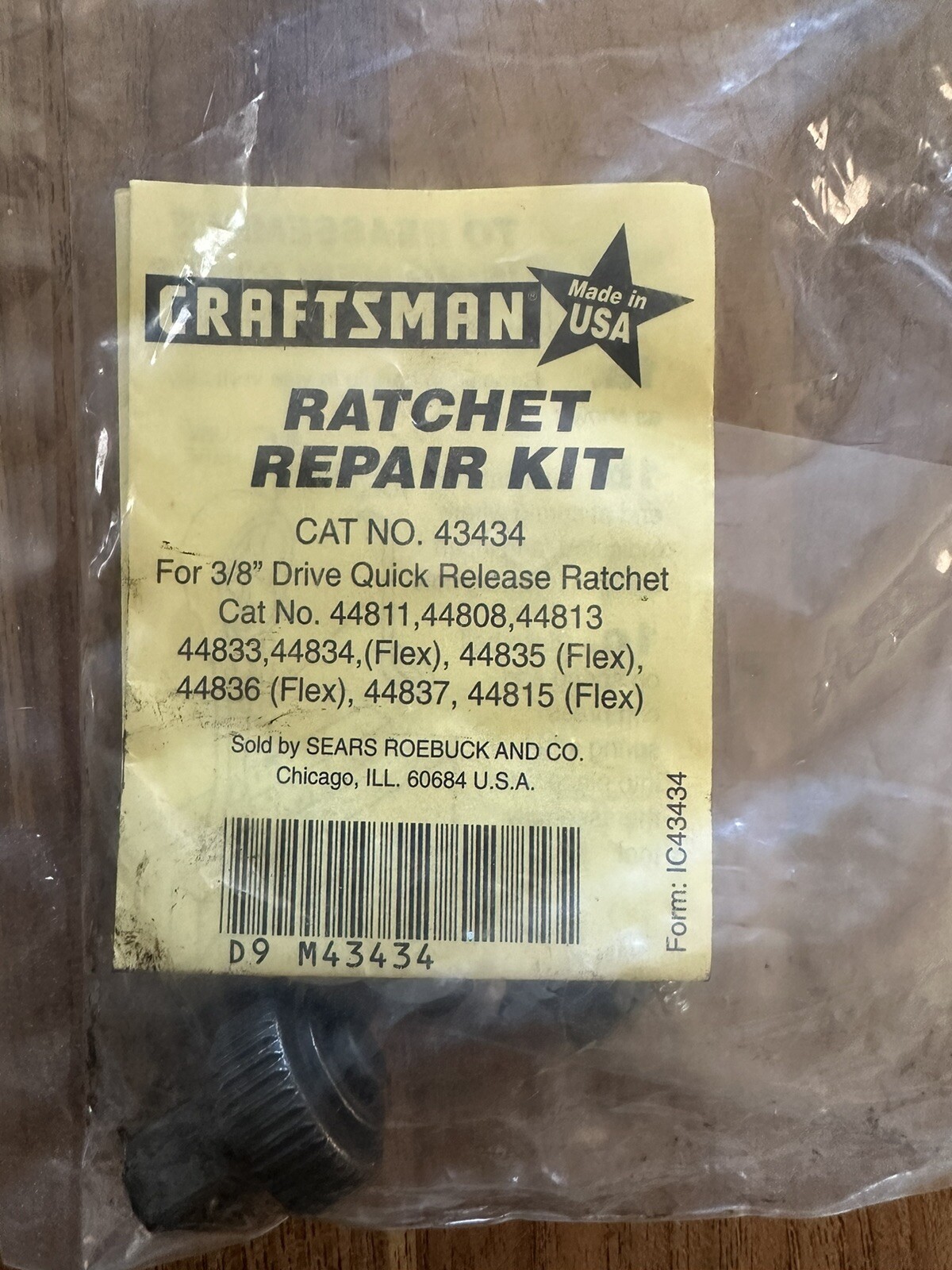 Craftsman 3/8 Drive Ratchet Repair Kit 43434 for USA made eBay