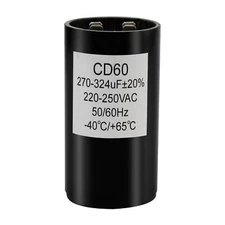 270-324 MFD 220-250V Motor Start Capacitor AC Electric CD60B Capacitor