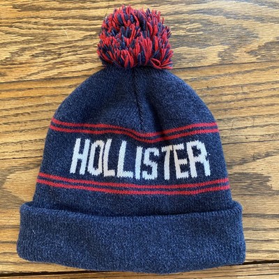 Hollister Blue Burgundy Knit One Size 