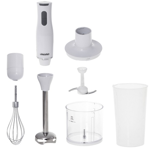 Batidora de Mano Multifunción Picadora 0,5L Accesorio para Montar, 2 Velocidades - Imagen 2 de 8