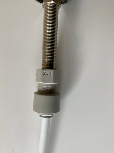 John Guest Tap Adaptor 3/8" PF x 7/16" UNS Tread Connector Water Tube Fitting - Picture 3 of 3