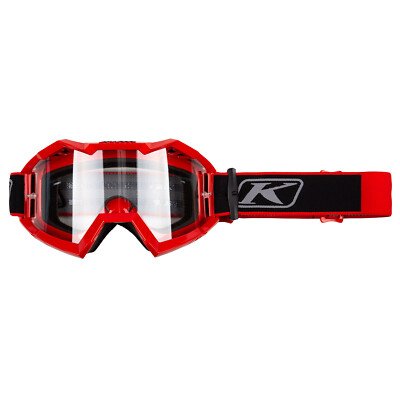 Crossbrille Klim Viper Offroad Fracture Goggle Clear MX Brille Fracture Redrock 