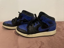 Nike Youth 4y Air Jordan 1 mid hyper royal blue Retro og GS kids high top