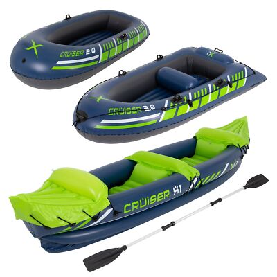 KUANDARMX Radeau De Kayak Gonflable, Bateau De Pêche Gonflable pour