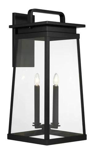 Minka Lavery Isla Vista 4 Light Outdoor Wall Mount, Coal - Picture 4 of 5