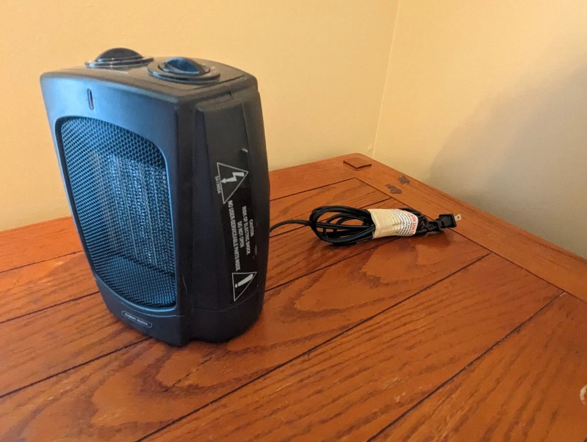 Climate Keeper 1500 Watt Personal Portable Black Ceramic Heater #HPV-15  120V | eBay