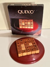 QUIXO Board Game ~ Vintage GiGamic ~ Wooden Pieces ~ Missing Instructions (1995)