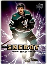 2019-20 Upper Deck Pure Energy Jakob Silfverberg #PE-24 Anaheim Ducks
