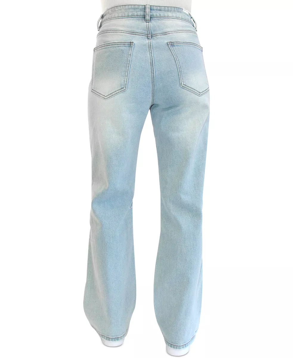 Juniors wide hotsell leg jeans
